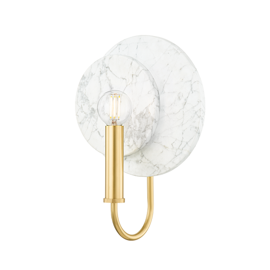 Mitzi TULA Wall Sconce in Aged Brass