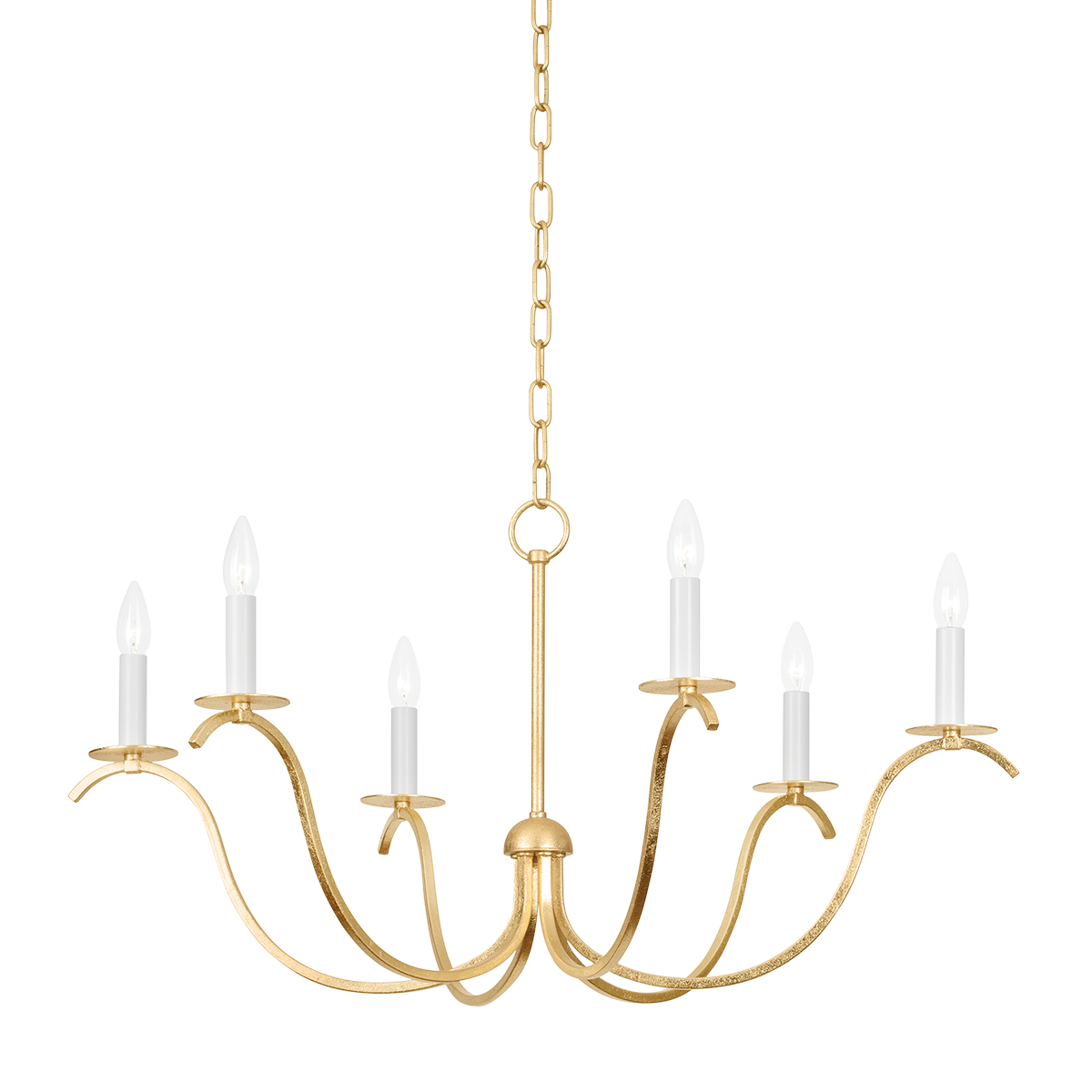 Mitzi JACLIN Chandelier in Gold Leaf