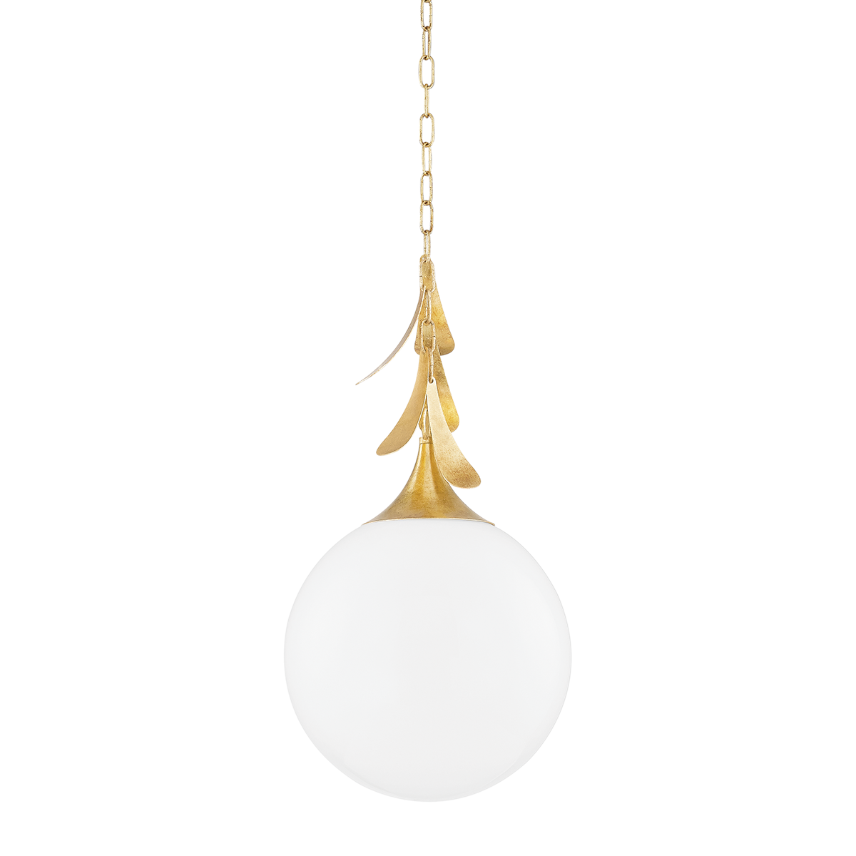 Mitzi VICTORIA Pendant in Vintage Gold Leaf