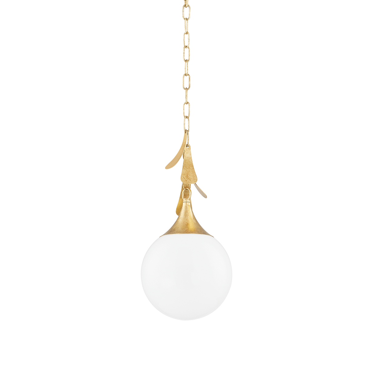 Mitzi VICTORIA Pendant in Vintage Gold Leaf