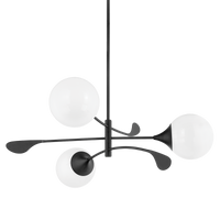 Mitzi VICTORIA Chandelier in TEXTURED BLACK