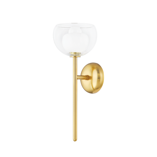 Mitzi CORTNEY Wall Sconce in Aged Brass