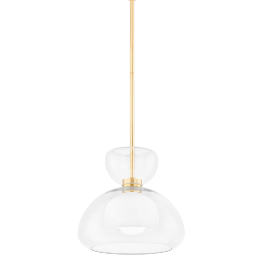 Mitzi CORTNEY Pendant in Aged Brass