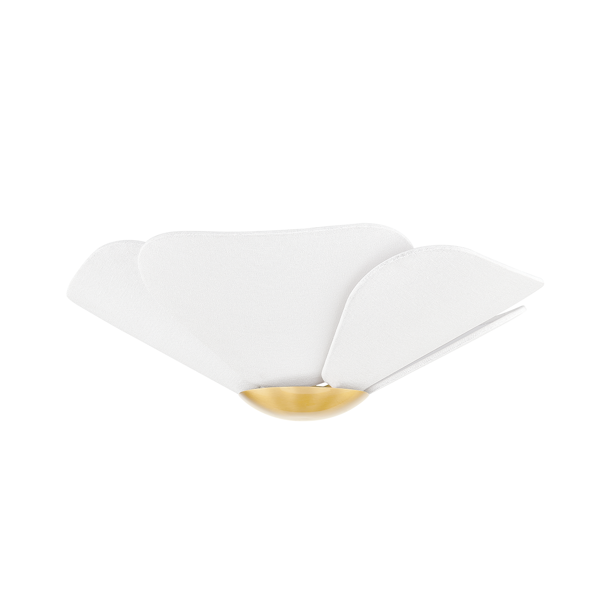 Mitzi MADELINE Flush Mount in Aged Brass