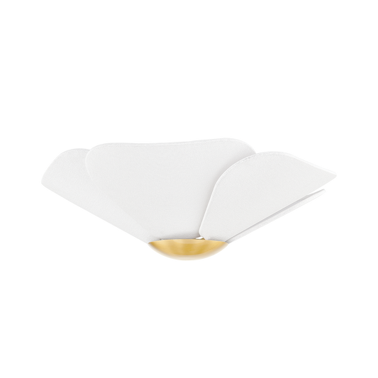 Mitzi MADELINE Flush Mount in Aged Brass