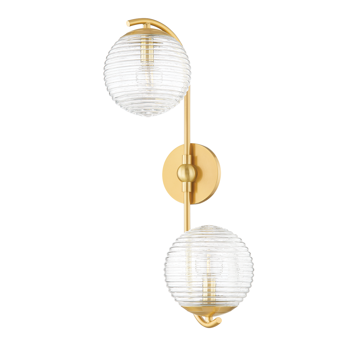 Mitzi SARA Wall Sconce in Aged Brass