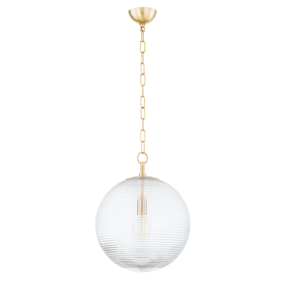Mitzi SARA Pendant in Aged Brass