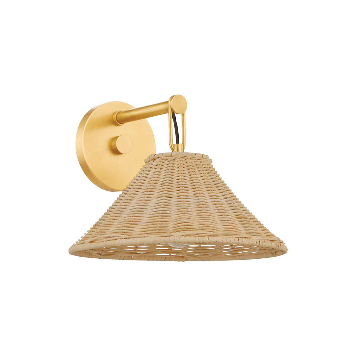 Mitzi DALIA Wall Sconce in Aged Brass