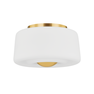 Mitzi CIELA Flush Mount in Aged Brass
