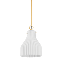 Mitzi CORINTHIA PENDANT in Aged Brass