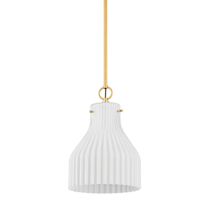 Mitzi CORINTHIA PENDANT in Aged Brass