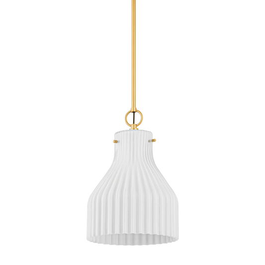 Mitzi CORINTHIA PENDANT in Aged Brass