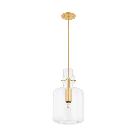 Mitzi LUMI PENDANT in AGED BRASS