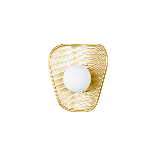 Mitzi MARTA WALL SCONCE in AGED BRASS