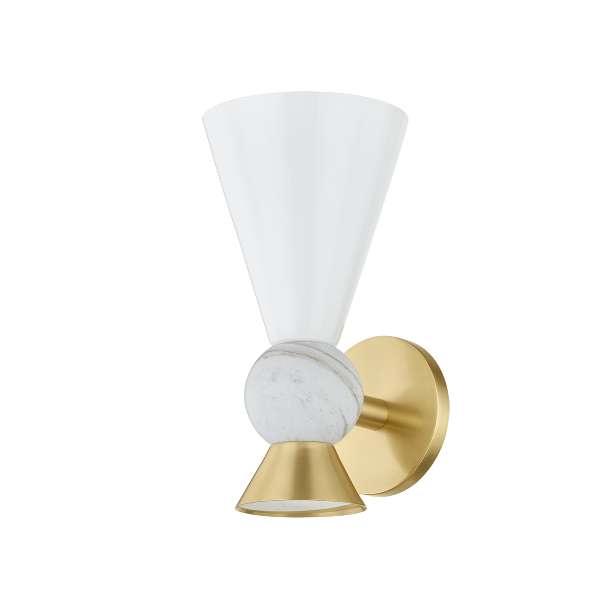 Mitzi MONA Wall Sconce in AGED BRASS