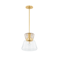 Mitzi ELODIE PENDANT in AGED BRASS