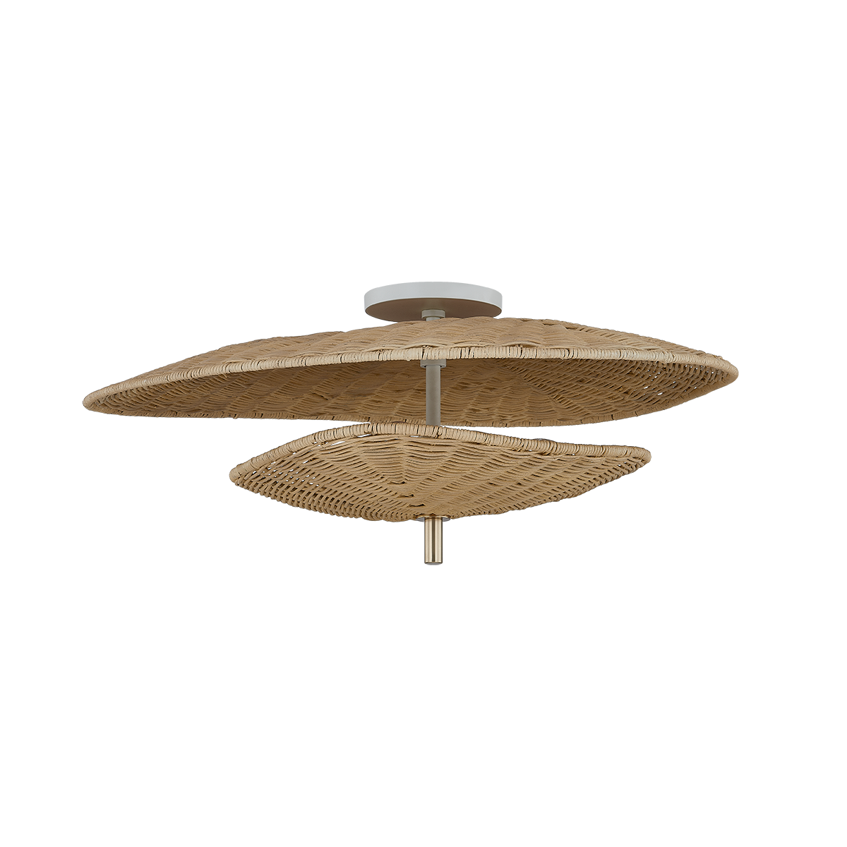 Mitzi MARIGOLD Semi Flush in AGED BRASS