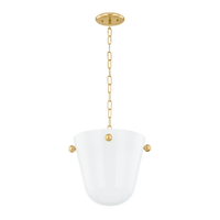 Mitzi RIMA PENDANT in AGED BRASS