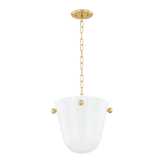 Mitzi RIMA PENDANT in AGED BRASS