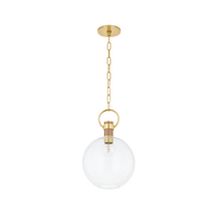 Mitzi CATRINE PENDANT in AGED BRASS