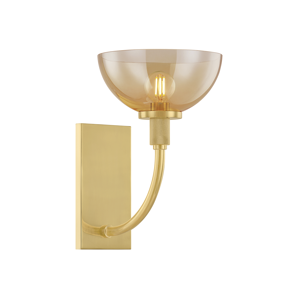 Mitzi EVA Wall Sconce in AGED BRASS