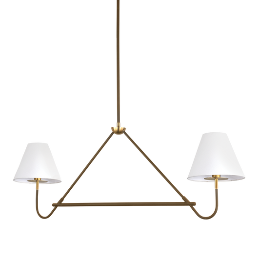 Mitzi POLLY Linear in AGED BRASS/BRONZE