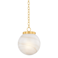 Mitzi AMBRA Pendant in AGED BRASS