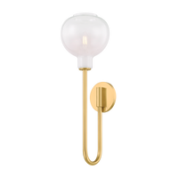 Mitzi ESTELLE Wall Sconce in AGED BRASS