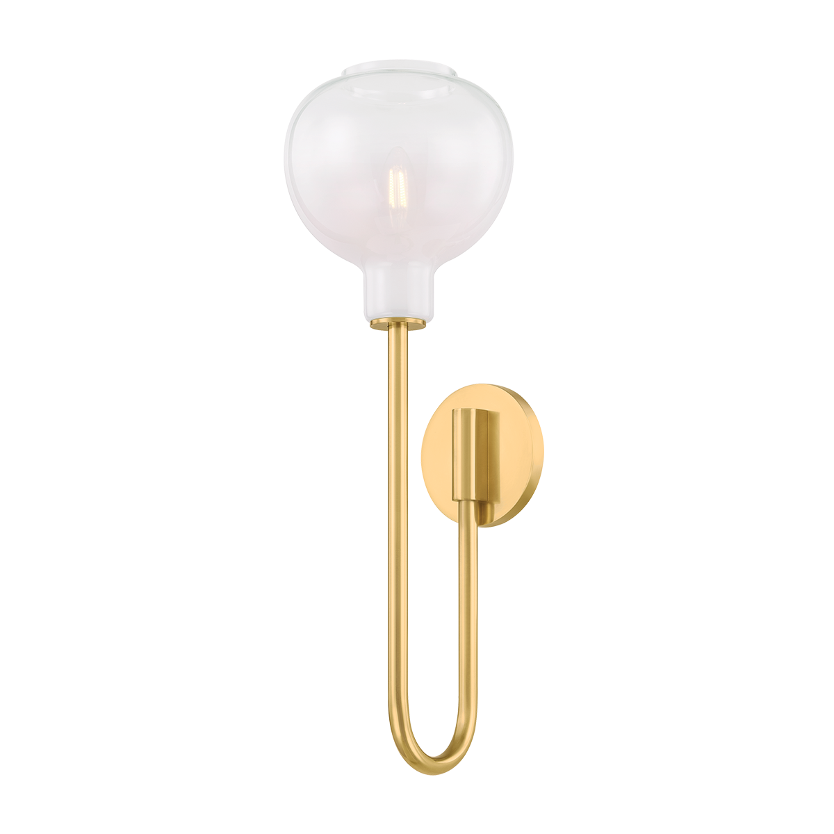 Mitzi ESTELLE Wall Sconce in AGED BRASS