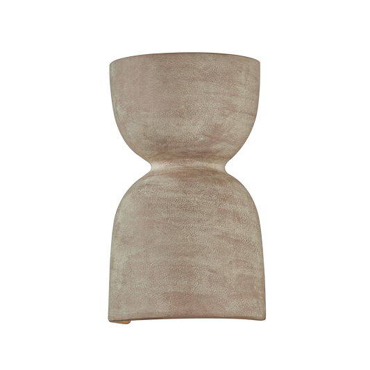 Mitzi Natalia Wall Sconce in AGED BRASS/CERAMIC WINDY DUNE
