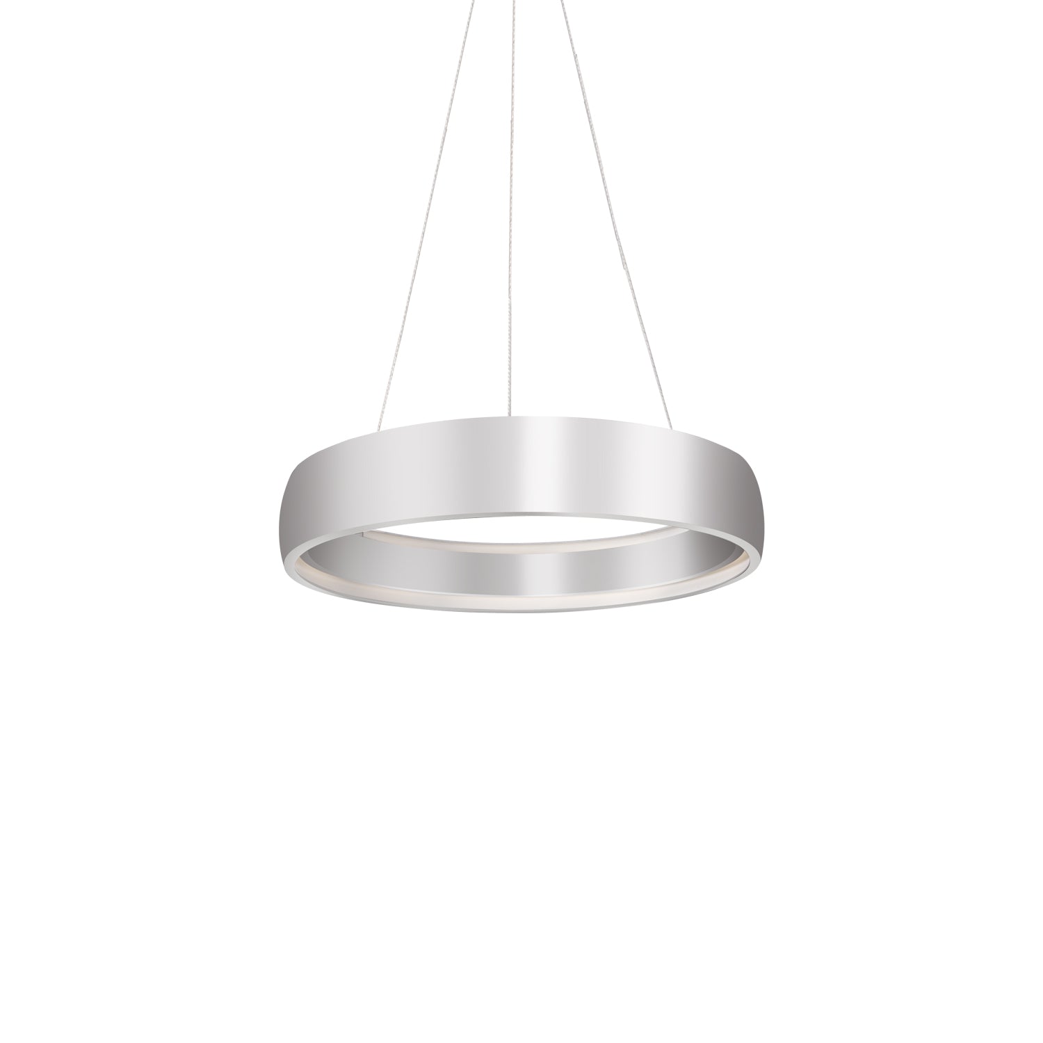 Halo 23-in Black LED Pendant
