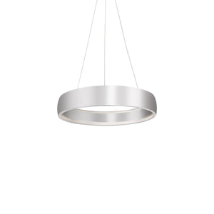 Halo 23-in Black LED Pendant