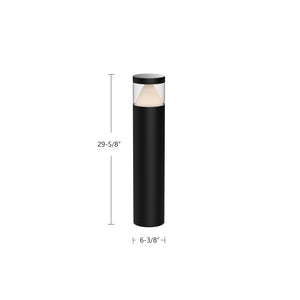 Hanover 30-in Black LED Exterior Bollard
