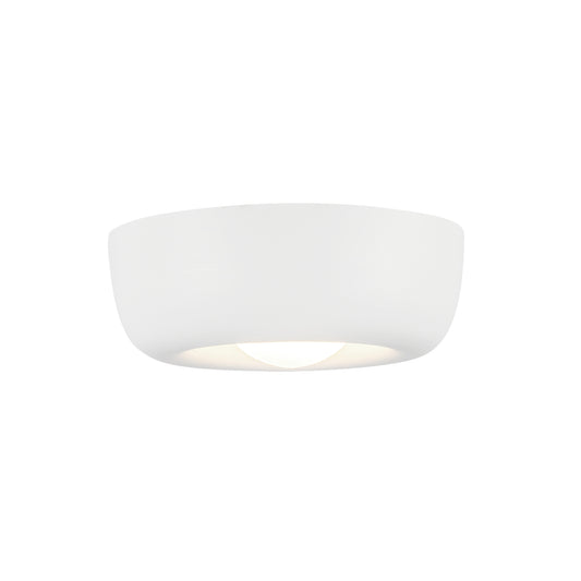 Hayden 6-in Pearl White LED Flush Mount