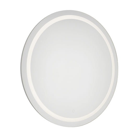 Hillmont 40-in Sandblasted Merc Edge LED Vanity Mirror