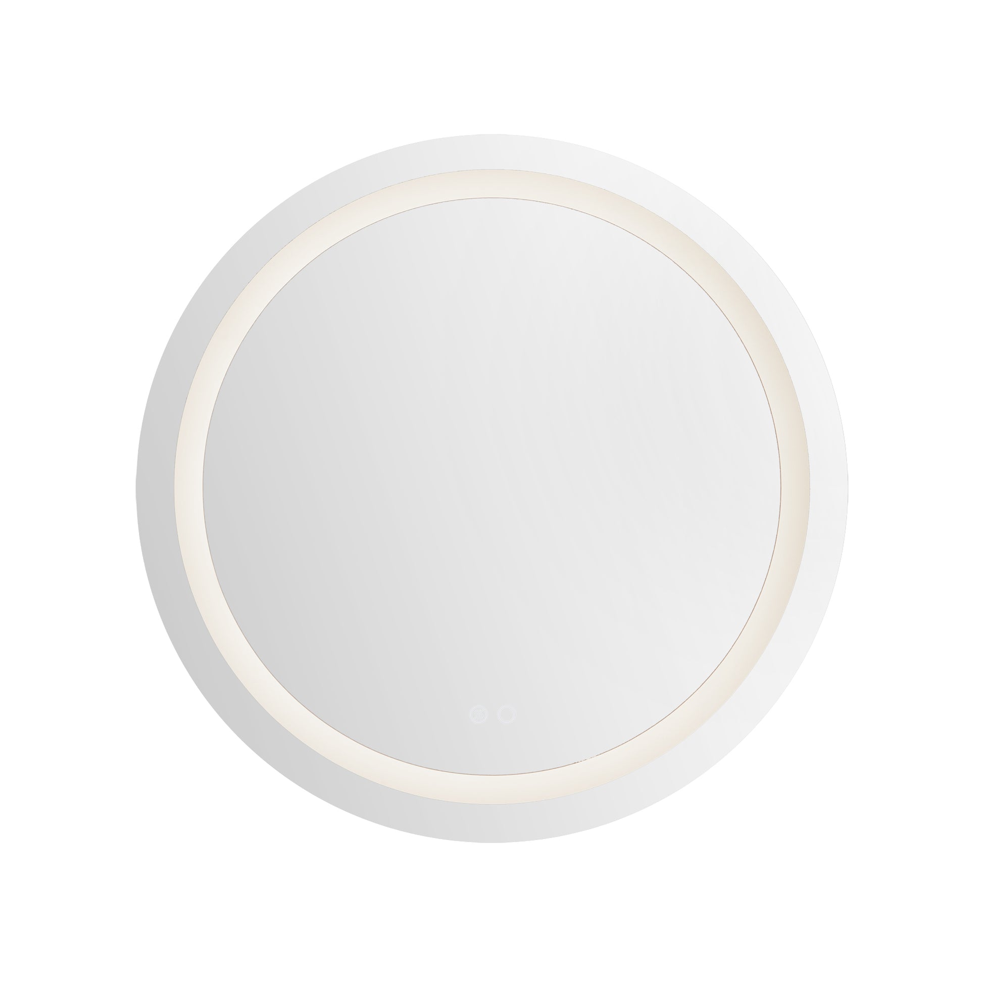 Hillmont 32-in Sandblasted Merc Edge LED Vanity Mirror