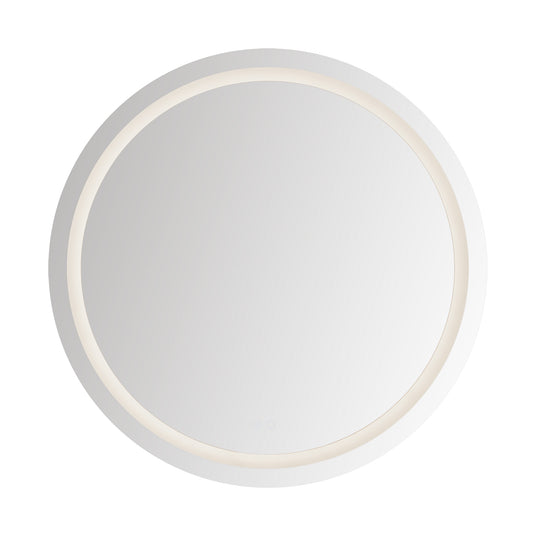 Hillmont 40-in Sandblasted Merc Edge LED Vanity Mirror