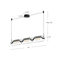 Hilo Linear Pendant