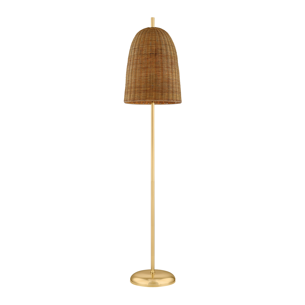 Mitzi BEATRICE Floor Lamp in AGED BRASS