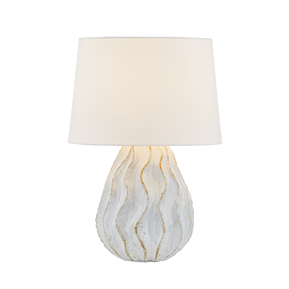 Mitzi KARLA Table Lamp in AGED BRASS/CERAMIC SEA SALT