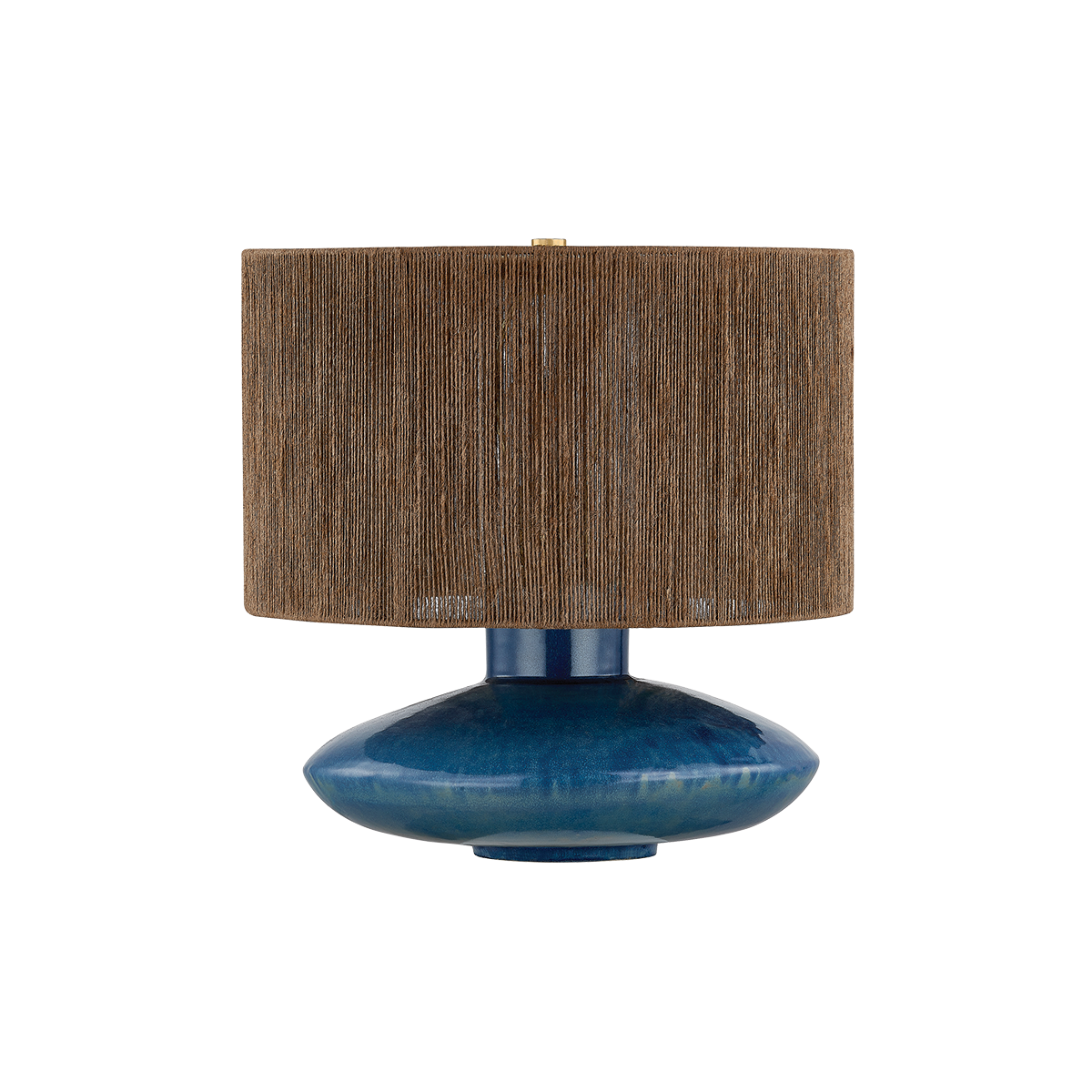 Mitzi Enya Table Lamp in AGED BRASS/CERAMIC SHADOW AMPHORA