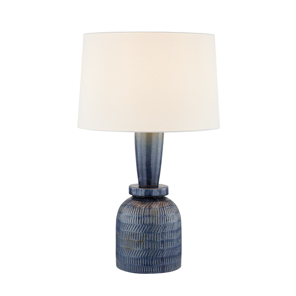 Mitzi RUSSO Table Lamp in AGED BRASS/CERAMIC WASHED COBALT