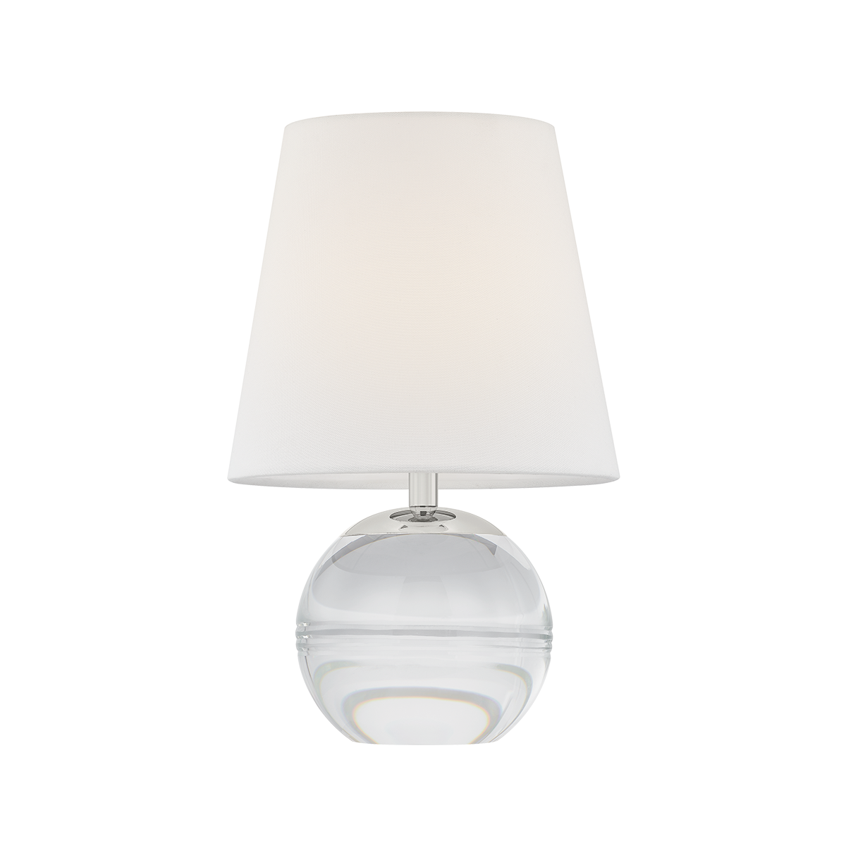 Mitzi Nicole Rechargeable Table Lamp in POLISHED NICKEL