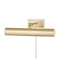 Mitzi Holly Plug-In Picture Light in Aged Brass