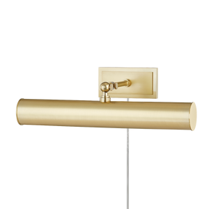 Mitzi Holly Plug-In Picture Light in Aged Brass