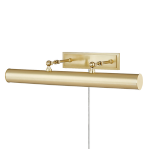 Mitzi Holly Plug-In Picture Light in Aged Brass