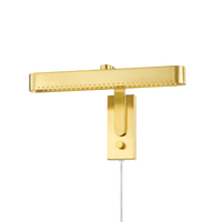 Mitzi Julissa Plug-in Sconce in Aged Brass