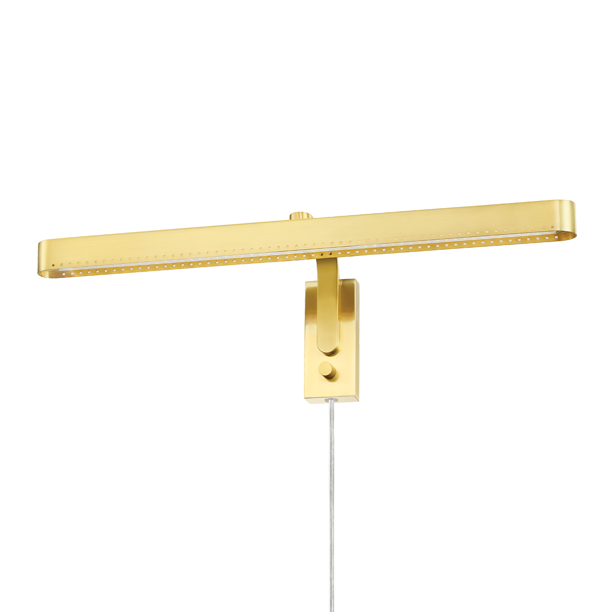 Mitzi Julissa Plug-in Sconce in Aged Brass