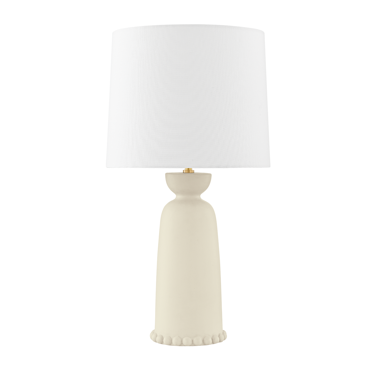 Mitzi Rhea Table Lamp in AGED BRASS/CERAMIC ANTIQUE IVORY