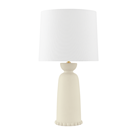 Mitzi Rhea Table Lamp in AGED BRASS/CERAMIC ANTIQUE IVORY